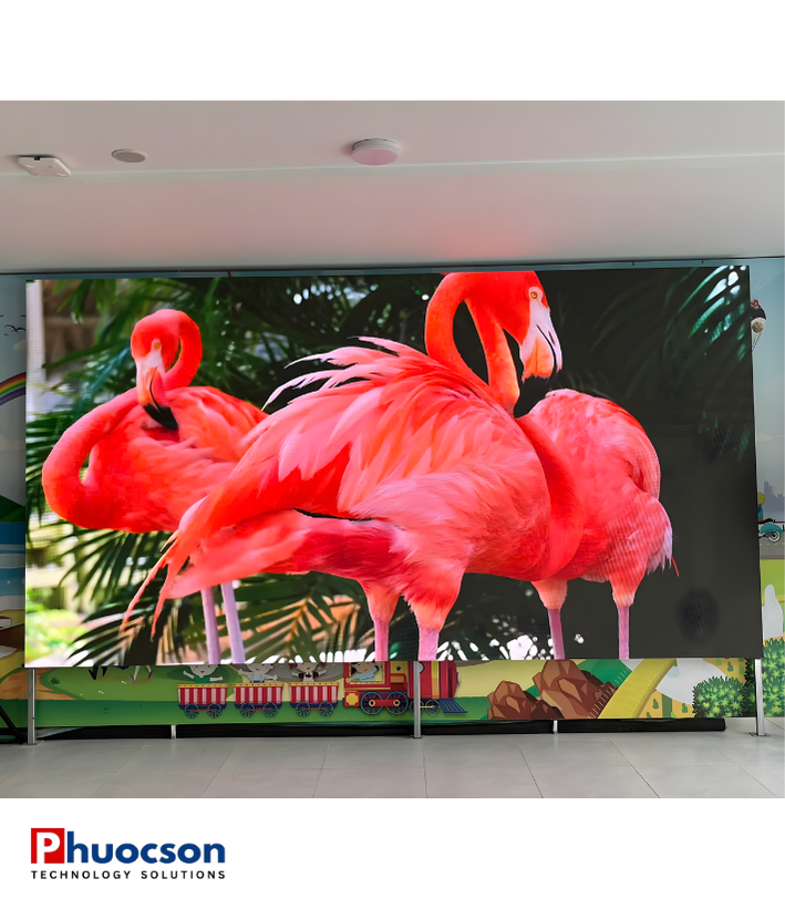 MÀN HÌNH LED P2.5 - TRƯỜNG MẦM NON TIÊN SA ĐÀ NẴNG (TẦNG 1 & HỘI TRƯỜNG TẦNG 4)